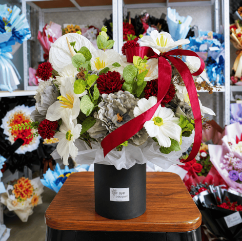 Crimson Elegance Bloom Box