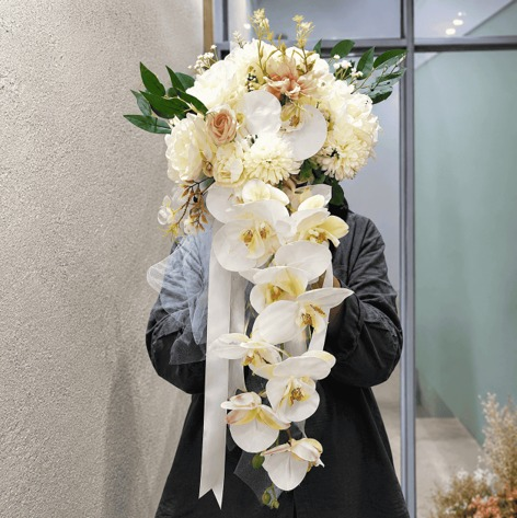 Ivory Orchid Majesty